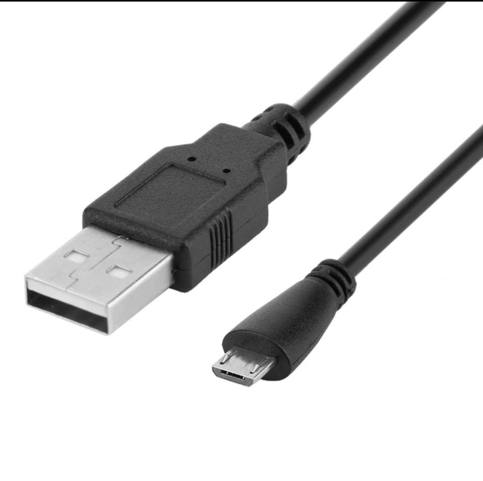 USB-USB Micro Kabel 2m, weiß oder schwarz in Düsseldorf