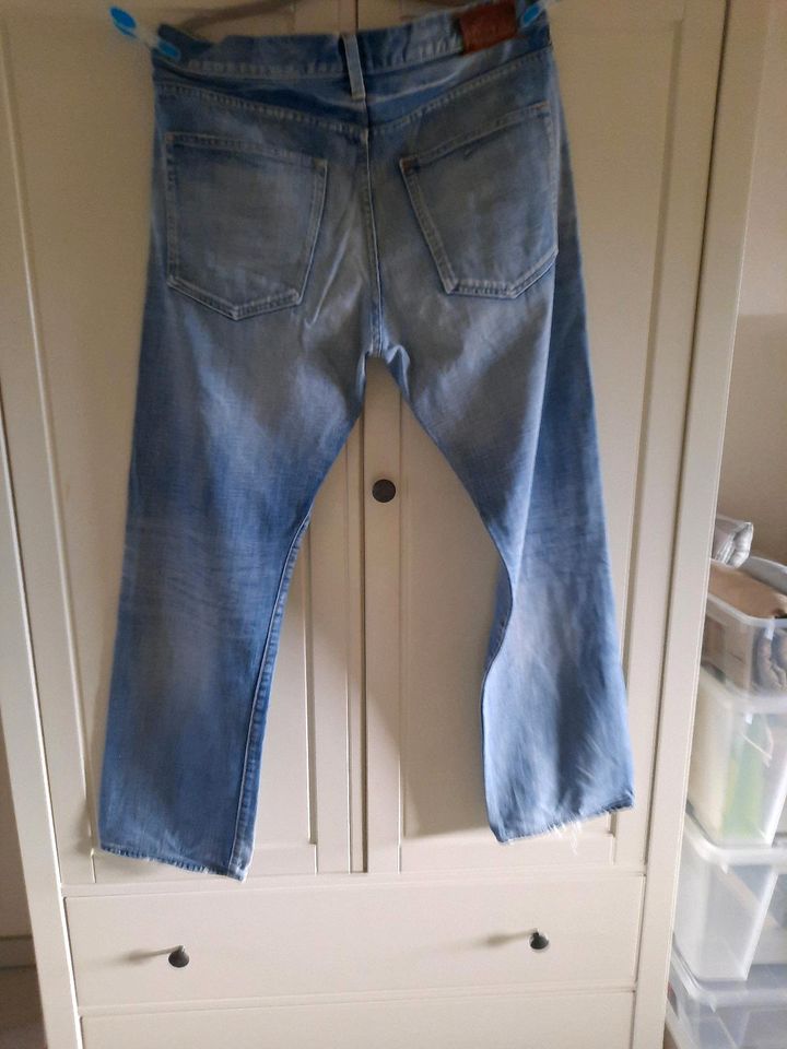 Jeanshose in blau Gr. 36/34 in Kamen