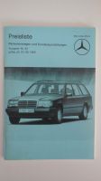 Mercedes-Benz Preisliste 02.09.1985 (W201, W124, W126, R107) Niedersachsen - Haren (Ems) Vorschau