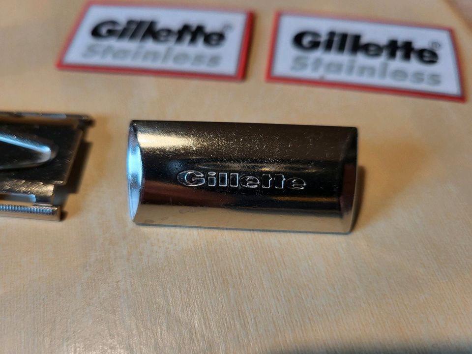 Gillette,Rasierer,Rasierhobel,Naßrasierer in Luckau