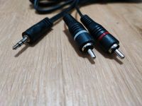 Schwaiger Audio-Kabel  2 x Cinch-Stecker, 1 x Klinkenstecker 3,5 Düsseldorf - Eller Vorschau