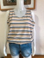 Oberteil Shirt Bluse Top gestreift Kurzarm Gr.40 Viskose Hessen - Stadtallendorf Vorschau