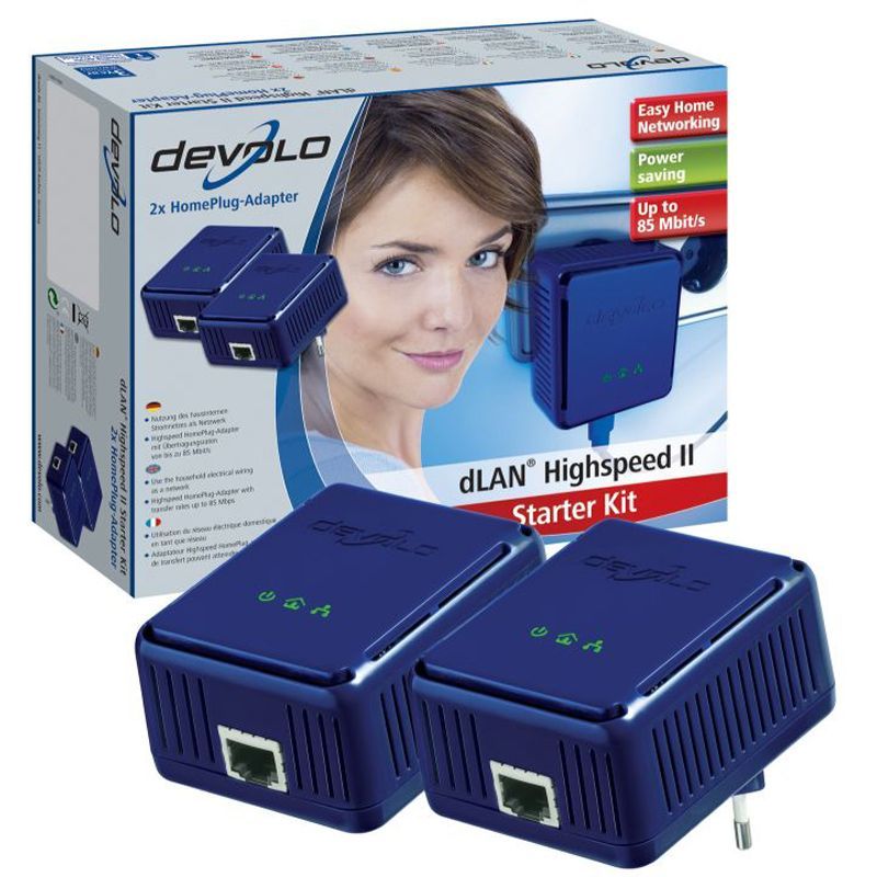 Devolo MicroLink Starterkit Powerline Adapter in Löhne