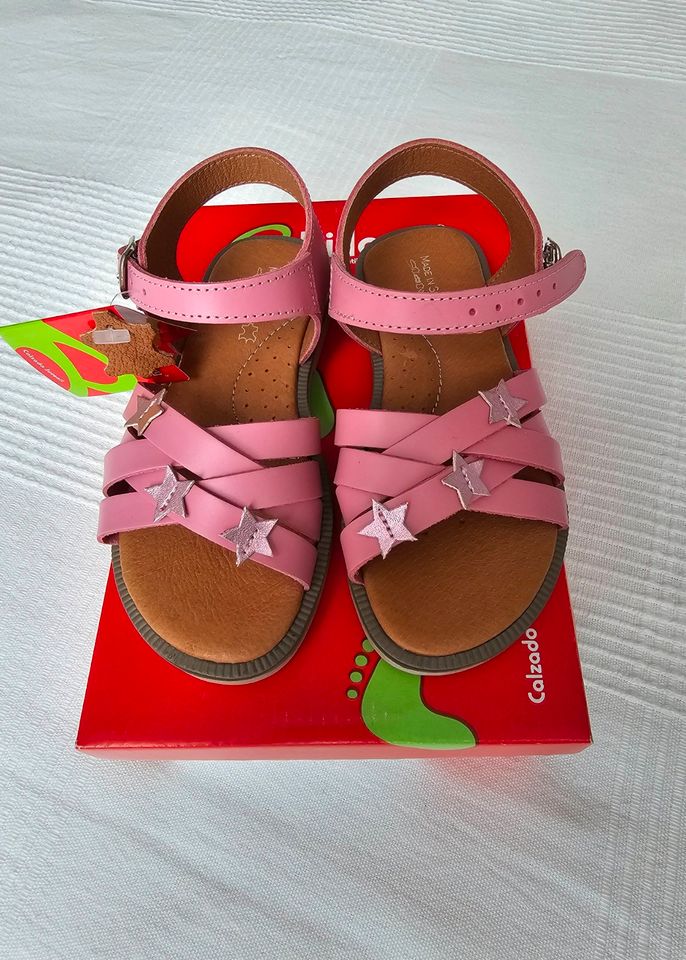 Leder-Sandalen Mädchen von billowy Größe 26 - NEU in Mühlacker