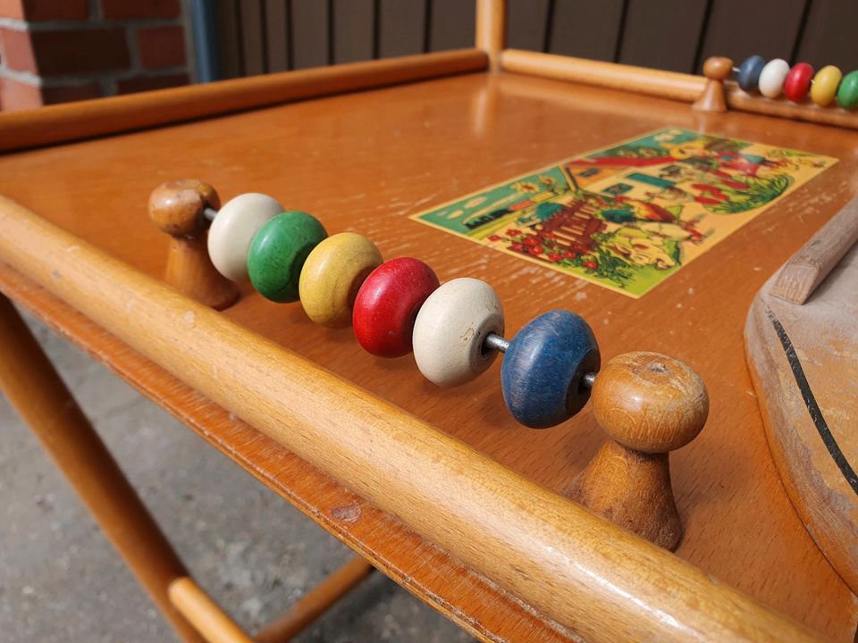 Herlag historischer Kinderhochstuhl / Spieltisch in Hamburg