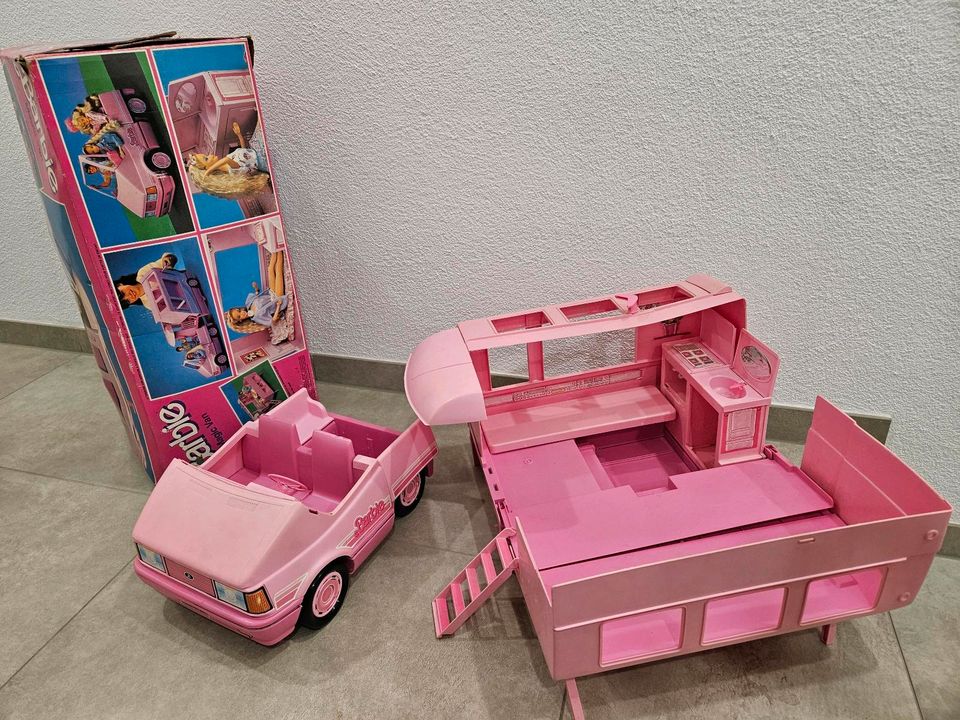Barbie Traumschiff Spielzeug Wohnmobil Wohnwagen in Worms