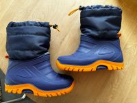 Schneestiefel Gr 27 blau orange neuwertig Hessen - Seligenstadt Vorschau