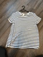 Bluse T-Shirt H&M blau weiß 38 M Niedersachsen - Haselünne Vorschau