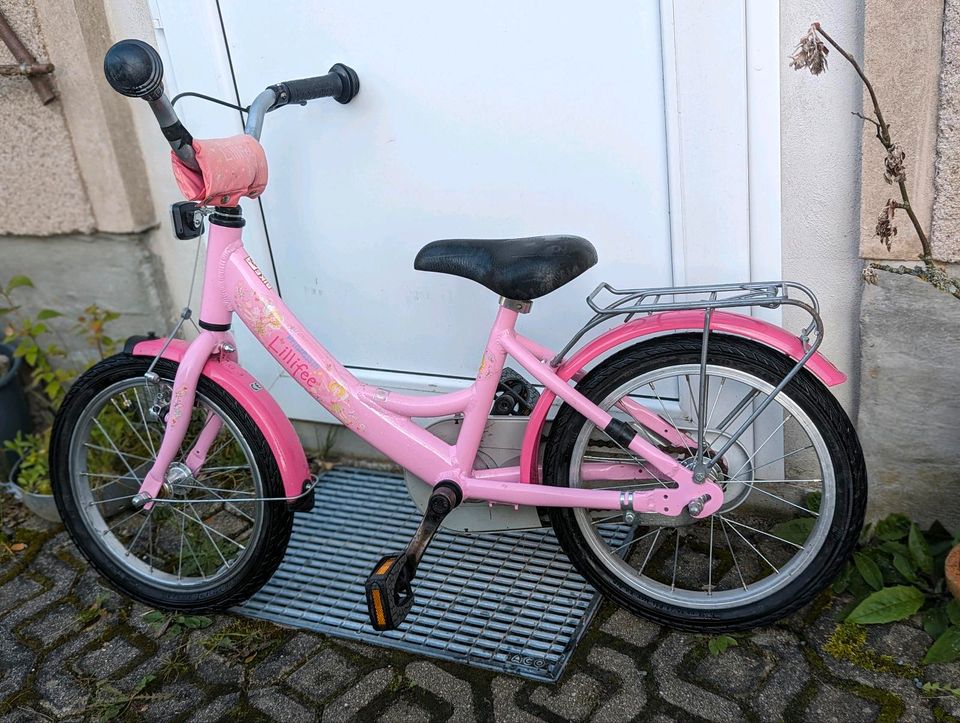 Puki Mädchen-Fahrrad 16Zoll Lillifee in Bergen bei Auerbach, Vogtland