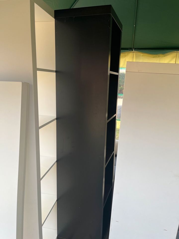 1x4 1x5 2x4 2x2 kallax Expedit Ikea Regale schwarz weiß in Barsbüttel