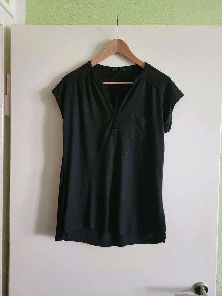 H&M Blusen T-Shirt Gr. S 36 schwarz in Schwandorf