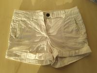 Weiße kurze Hose H&M Größe 34 100% Baumwolle Baden-Württemberg - Neulingen Vorschau