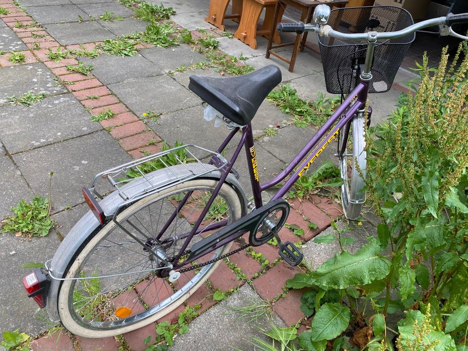 City Fahrrad "Everest", lila, Damenrad, vintage, kl. Rahmen in Hannover