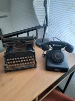 Antikes Telefon und Schreibmaschine Nordrhein-Westfalen - Dülmen Vorschau