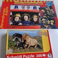 Puzzle Pferde / Feuerwehrmann Sam je2€ Nürnberg (Mittelfr) - Südstadt Vorschau