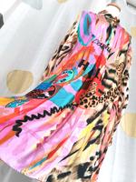 MISS GOODLIFE Leo Viskose Tunika Kleid Blusenkleid Sommerkleid Bayern - Erding Vorschau
