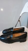 Slipper schwarz , Neu, Echtleder Loafer, schwarze elegante Schuhe Bayern - Schweinfurt Vorschau