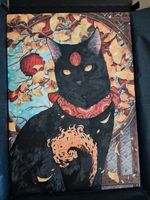 Displate Limited Edition Black bakeneko (minimal Ecke beschädigt) Thüringen - Großbrembach Vorschau