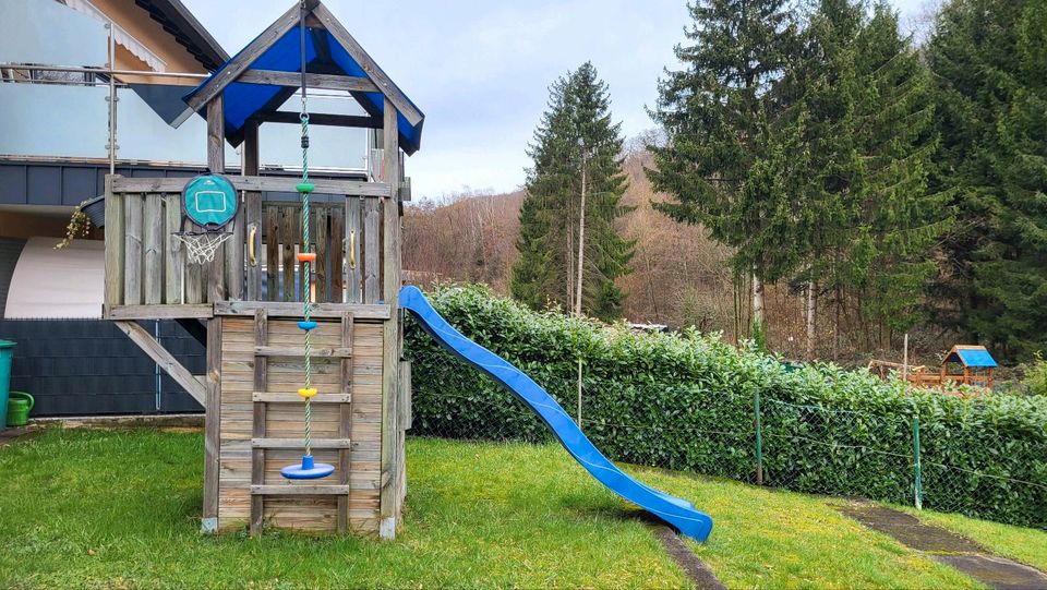 Kinderkletterturm, Klettergerüst für Garten ohne Rutschbahn in Quierschied