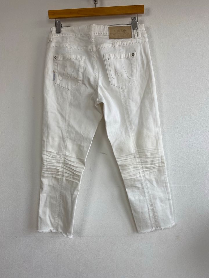 Marc Cain No2 Capri Jeans Weiß Stretch Weich 7/8 Jeans Skinny in Berlin