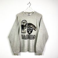 Vintage Los Angeles Raiders Sweater Gr.M Grau NFL 90er 90s y2k Nordrhein-Westfalen - Gronau (Westfalen) Vorschau