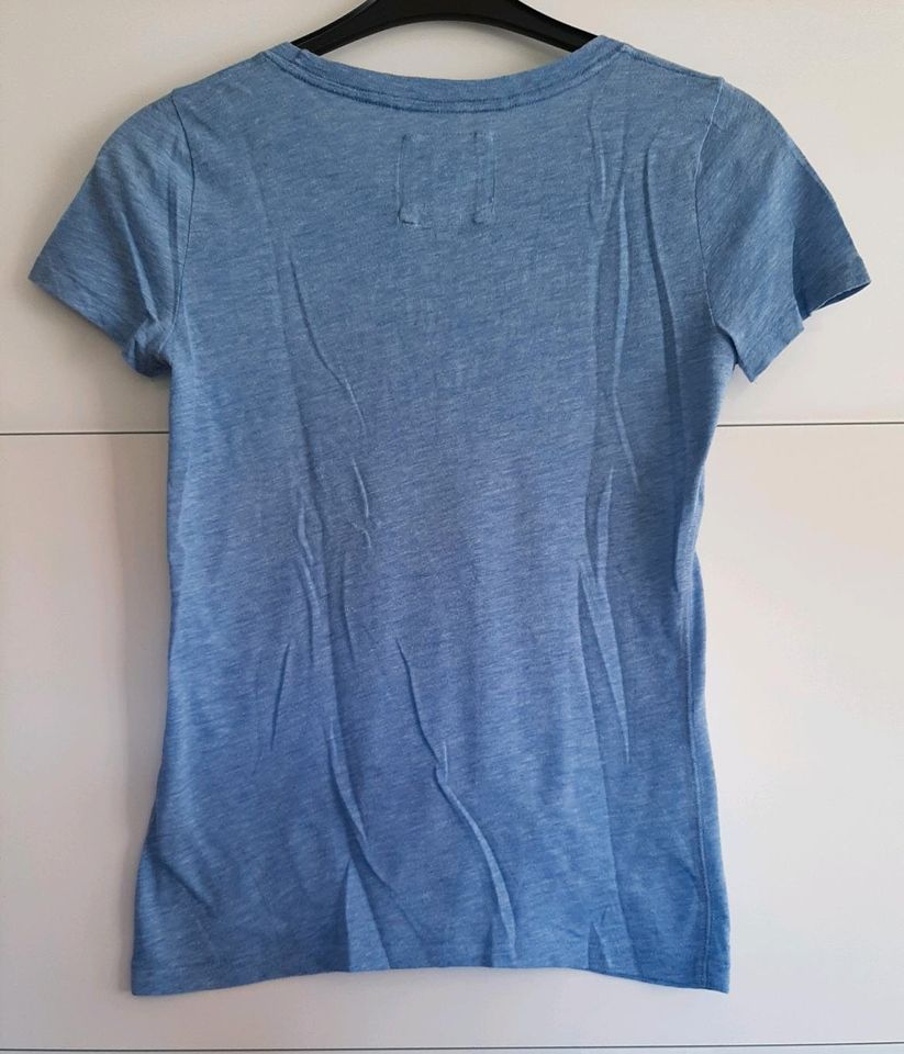 Shirt,  abercrombie &fitch, blau, Größe M in Regensburg