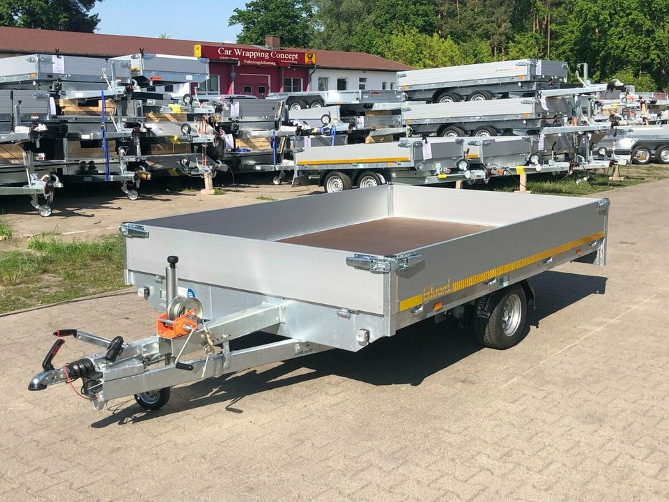 ⭐️ Eduard Auto Transporter 1500 kg 311x200x30 cm Rampen Winde 56 in Schöneiche bei Berlin