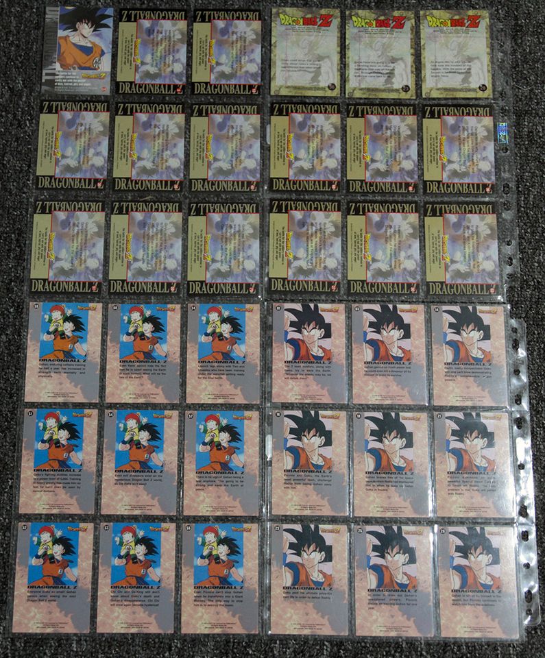 99 Dragon Ball Z Sammelkarten 1996-1999 von JPP/Amada in Höxter