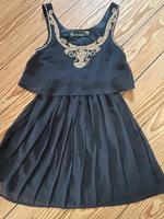 Stradivarius Kleid Gr.S Schwarz/Gold Altona - Hamburg Blankenese Vorschau