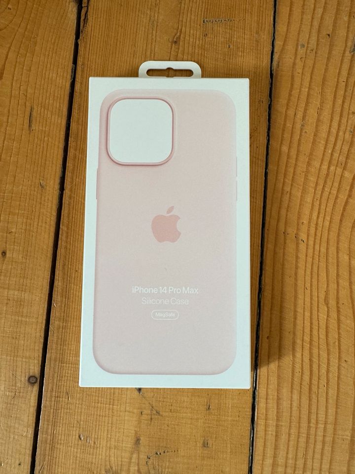 iPhone 14 Pro Max Original Apple Silicone Case chalk pink in München