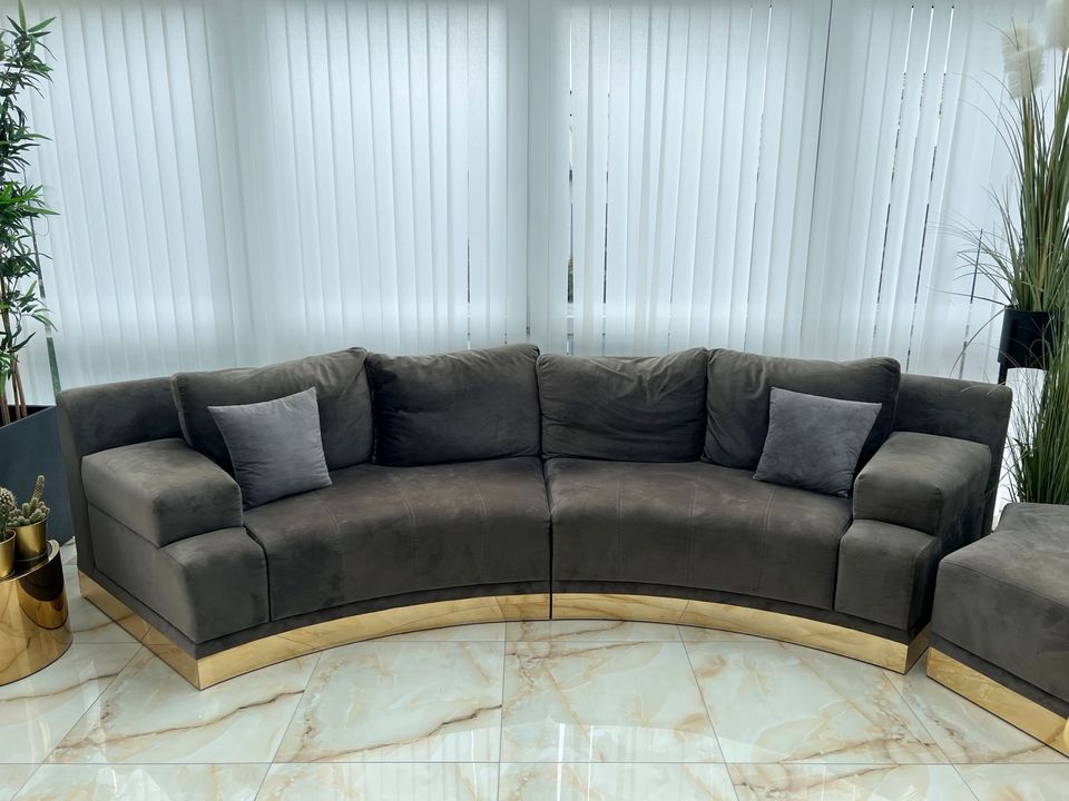 SOFA ECKSOFA in U-Form mit HOCKER in Sindelfingen