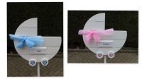 Geburt Baby Willkommensschild Storch Klapperstorch Kinderwagen Nordrhein-Westfalen - Selfkant Vorschau