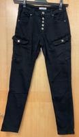 Hailys Hose Jeans Schwarz mit Seitentaschen Damen S Rheinland-Pfalz - Pirmasens Vorschau