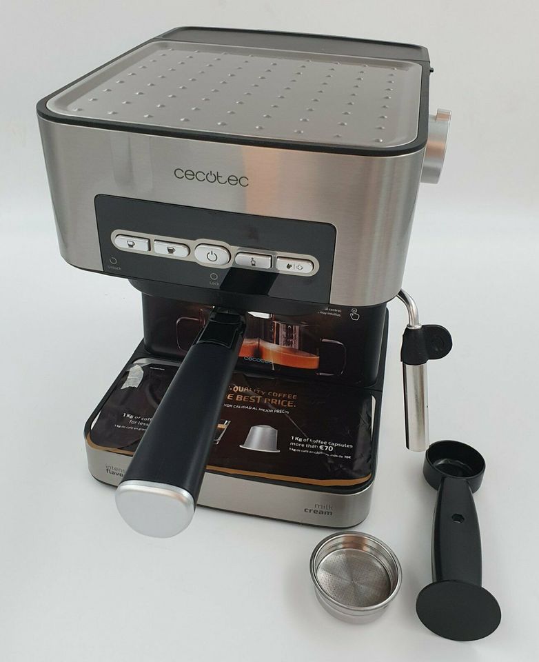 Cecotec Espresso Power Maschine 20 Matic Kaffeemaschine 60€* in Vettweiß