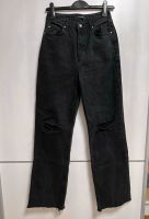 Trendyol weite Jeans mit Rissen in schwarz Gr. 36 Bayern - Regensburg Vorschau