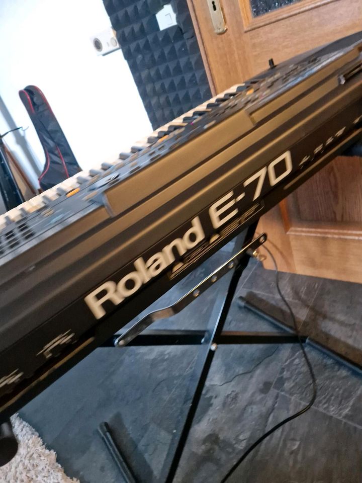 Keyboard Roland E-70 e-Piano Schwarz- Keyboard Synthesizer❤️ in Erftstadt