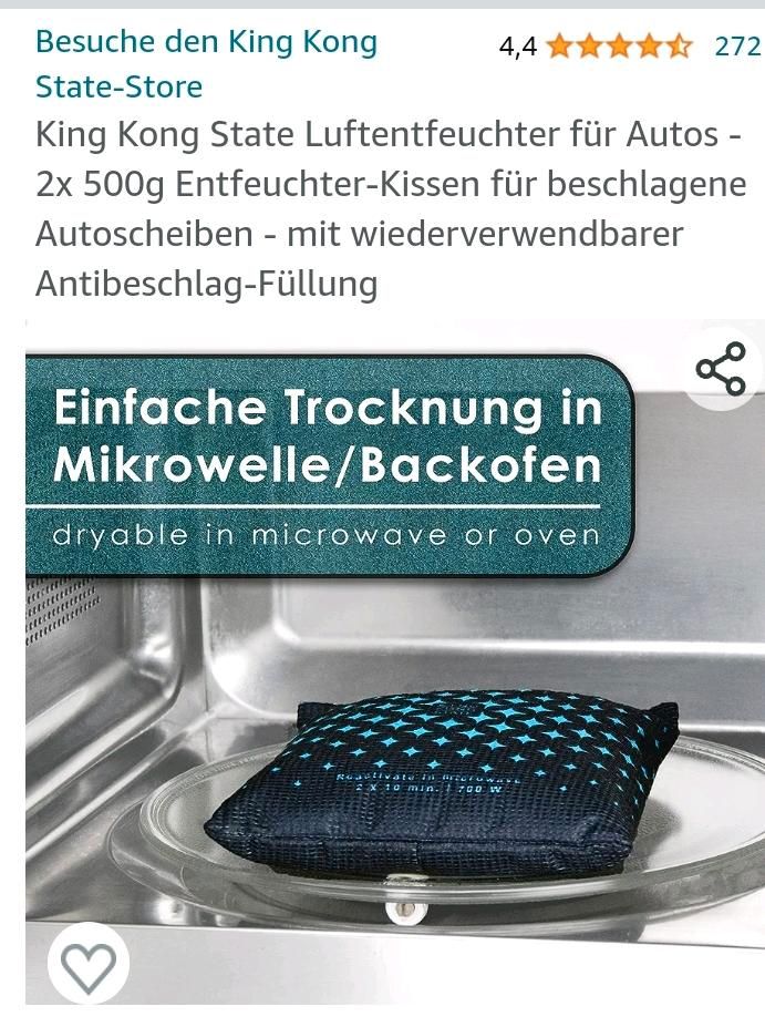 Neue Luftentfeuchterkissen King Kong 14x16 (2er Set) in Bayern - Coburg