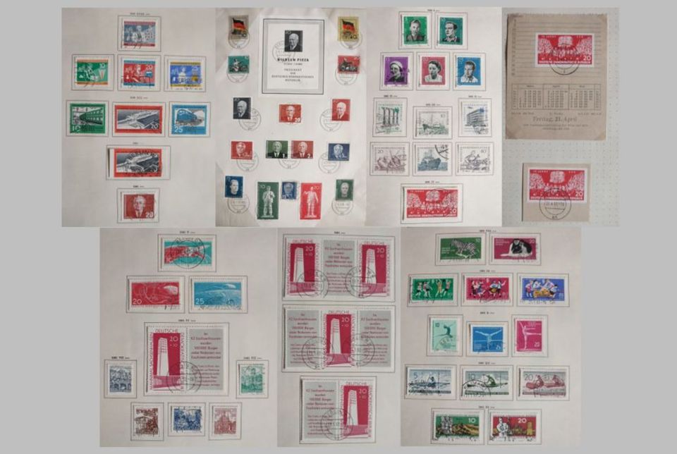 Briefmarkensammlung DDR in Berlin