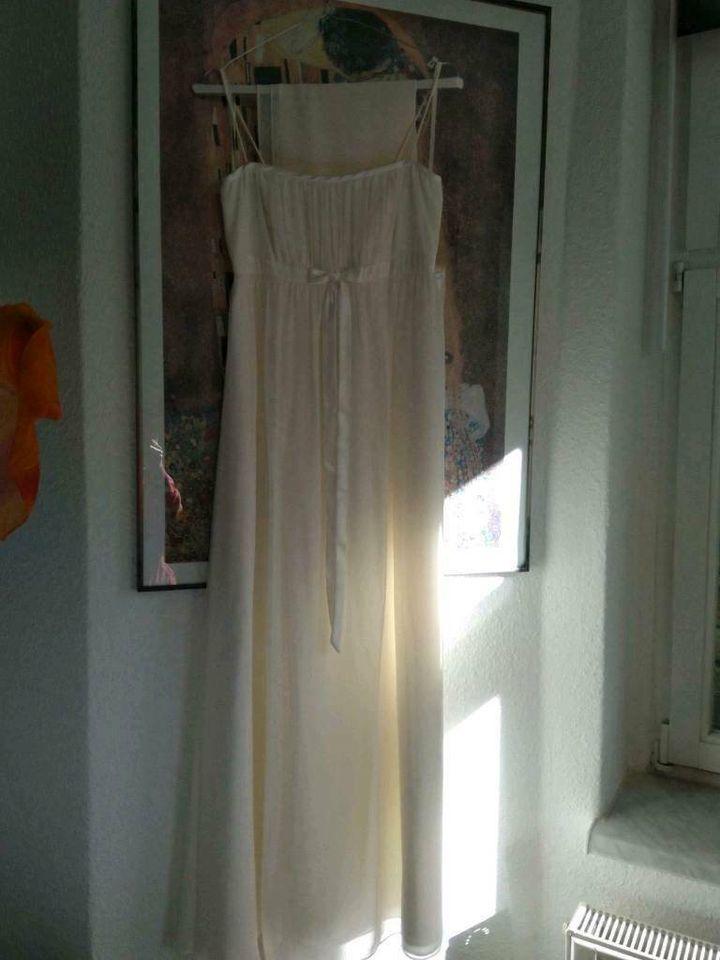 Brautkleid Hochzeitskleid Jungfernkleid S-M bodenlang Marie Lund in Dresden