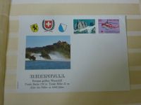Briefumschlag Rheinfall von Schaffhausen + 2  Briefmarken Schweiz Nordrhein-Westfalen - Remscheid Vorschau