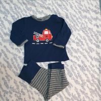 Baby Feuerwehr Pyjama Gr. 80 Boley Baby Niedersachsen - Wilhelmshaven Vorschau