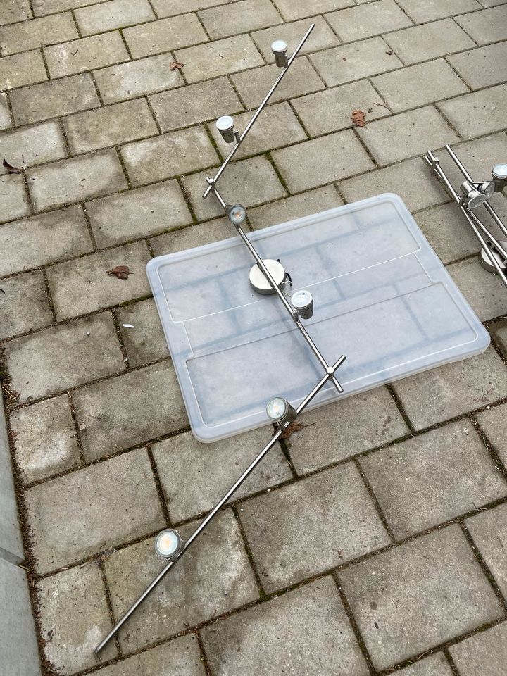 2 x LED Deckenleuchte Lampe 6 flammig GU10 in Augsburg