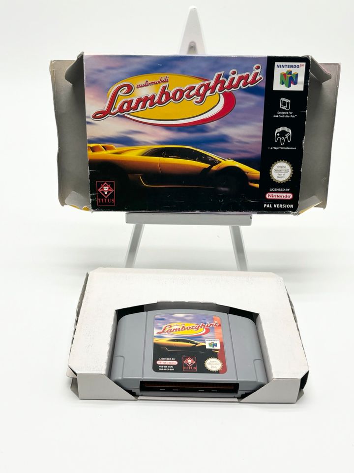 Nintendo 64 N64 OVP Spiel Lamborghini in Filderstadt