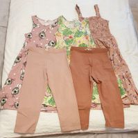 Sommer Set Kleider Capri Leggins H&M 134/140 Bayern - Ansbach Vorschau