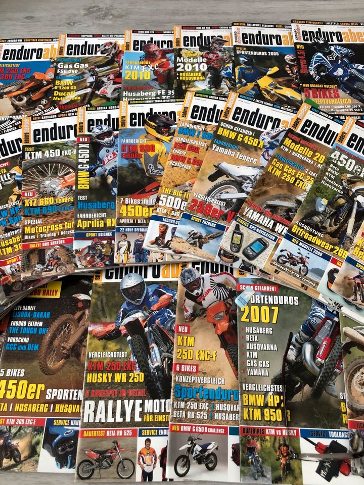 Enduro Abenteuer Motorrad Zeitschriften in Siegburg