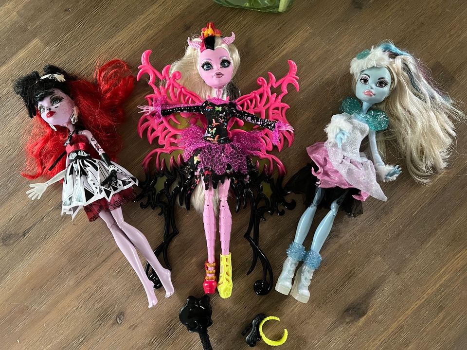 Monster high Puppen ca 28cm in Zossen