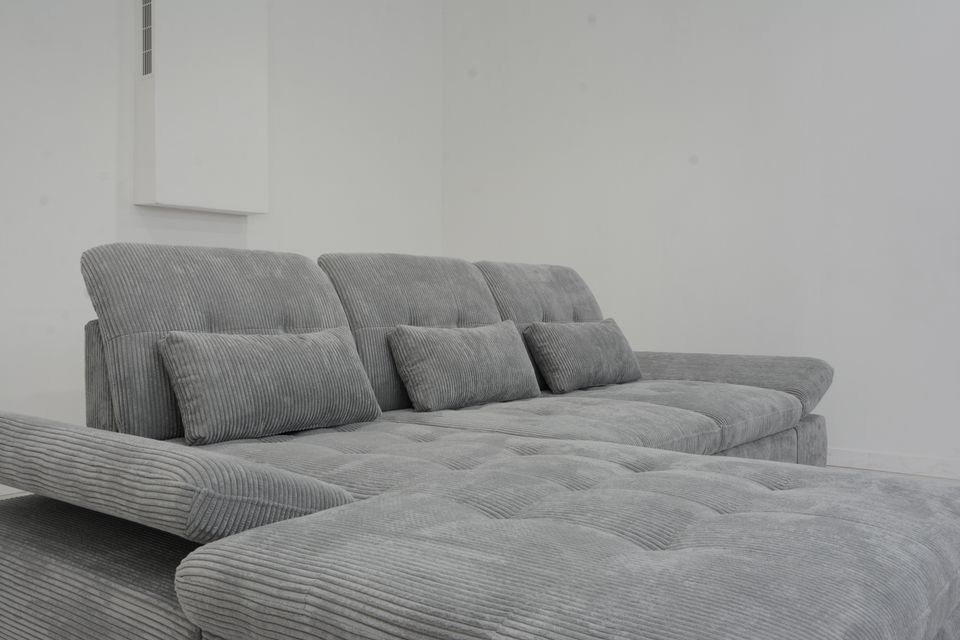 Ecksofa Grau, Couch, Polstermöbel SALE 50% in Augsburg