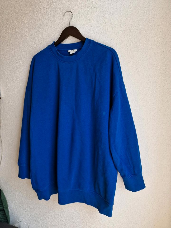 Monki Crewneck Sweater Pullover Oversize Blau m l xl xl 44 in Leipzig