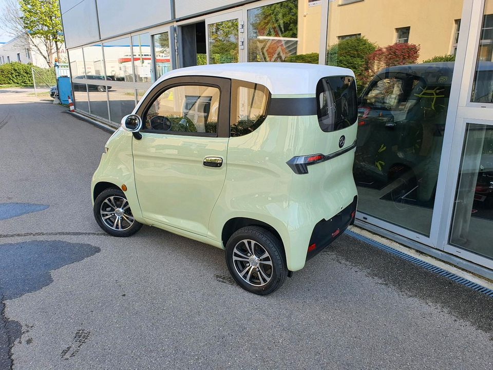 ❌❌ Microcar Kabinenroller Mopedauto 45 Km/h E Auto Neufahrzeug in Augsburg