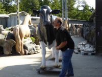 Holstein Bulle lebensgroß mit und ohne Horn als 3D Modell jetzt erwerben.  Tel. 033767 - 30 750 Brandenburg - Heidesee Vorschau